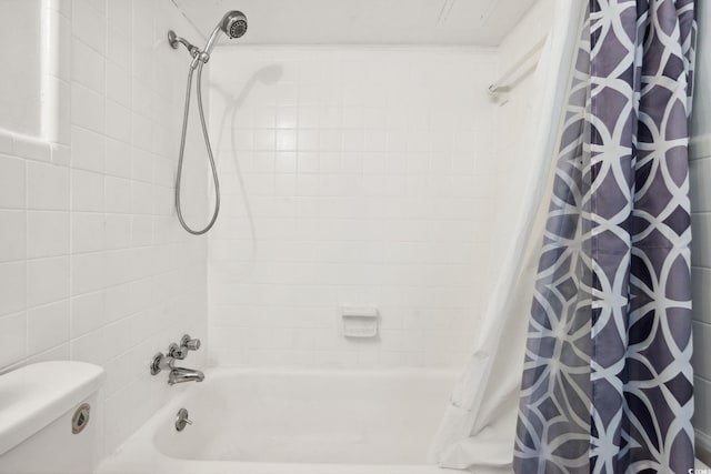 5409 N Ocean Blvd Unit 106/7 108, North Myrtle Beach, SC 29582 - bathroom with shower / tub combo and toilet