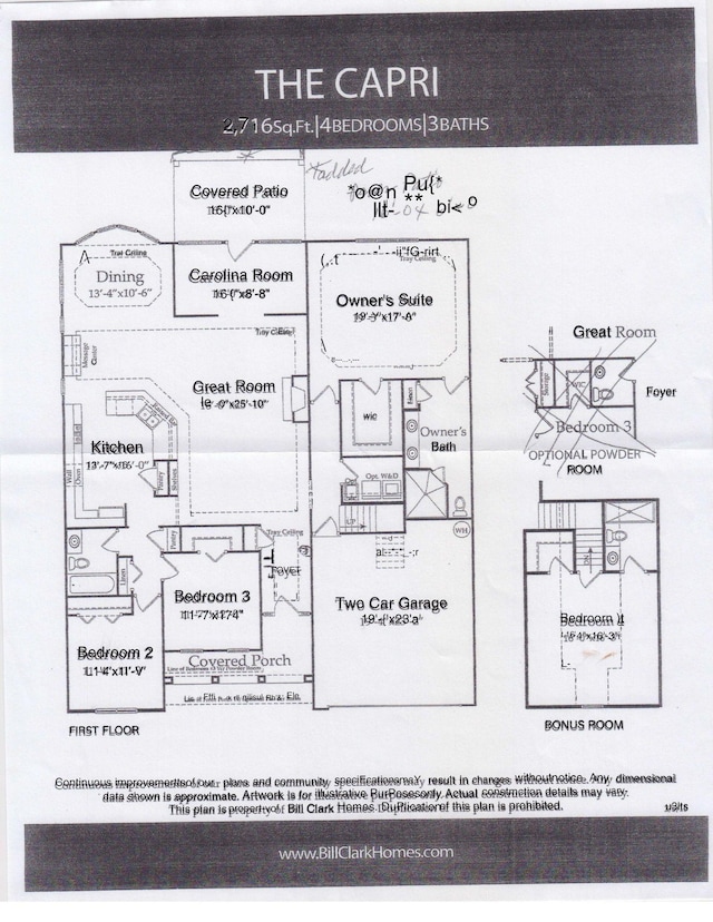 2318 Via Palma Dr, North Myrtle Beach, SC 29582 - view of property floor plan