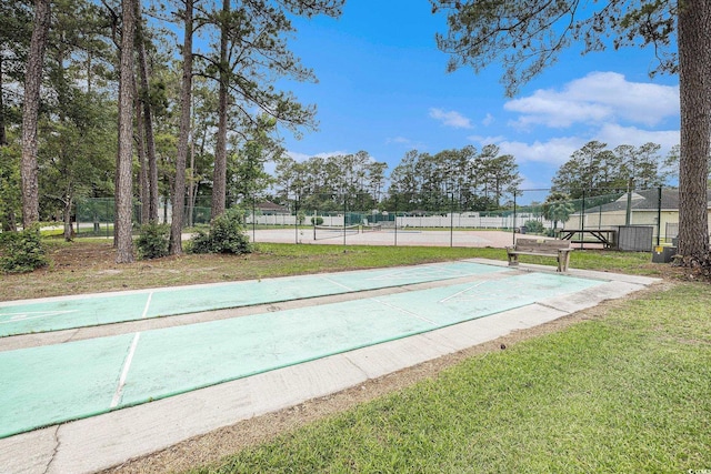 7007 Blade Beak Ln, Myrtle Beach, SC 29588 - view of property's community with a tennis court