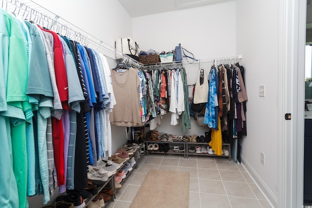 383 Mikita Dr, Surfside Beach, SC 29575 - walk in closet featuring tile patterned floors