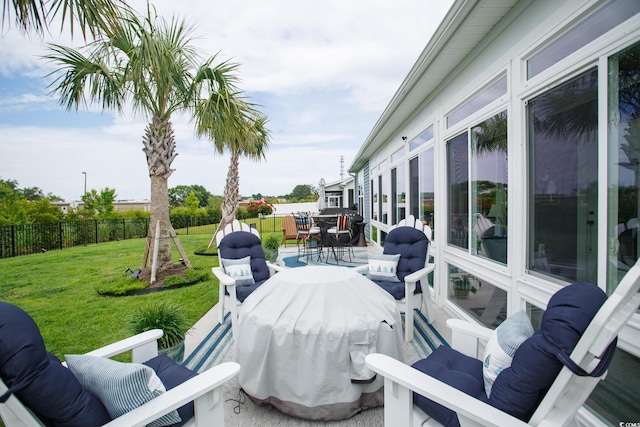 383 Mikita Dr, Surfside Beach, SC 29575 - view of patio / terrace with outdoor dining area
