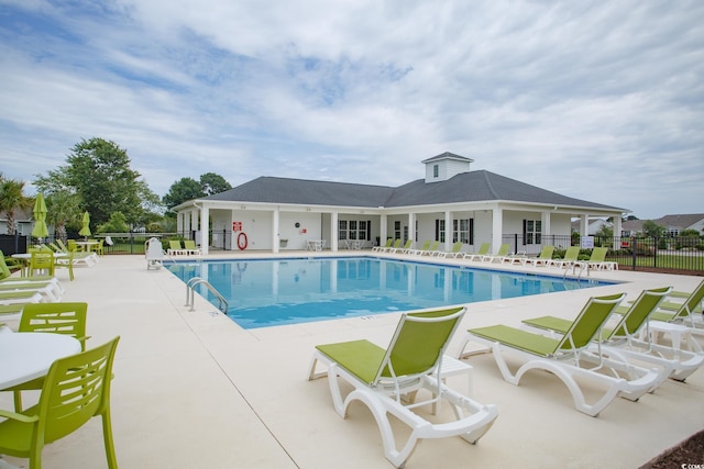 383 Mikita Dr, Surfside Beach, SC 29575 - community pool featuring a patio