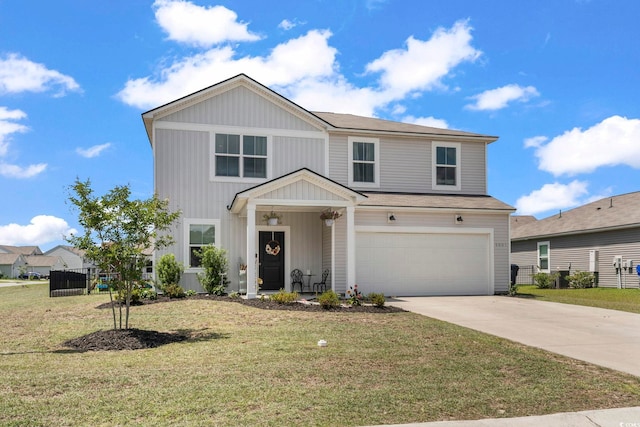 5001 Sweet Birch Ln, Conway, SC 29526 - traditional-style home featuring an attached garage and concrete driveway