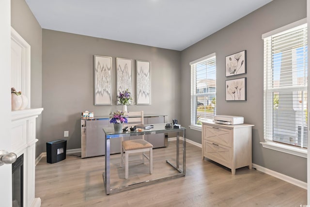 2572 Brescia St, Myrtle Beach, SC 29579 - office space with light wood-style flooring and baseboards