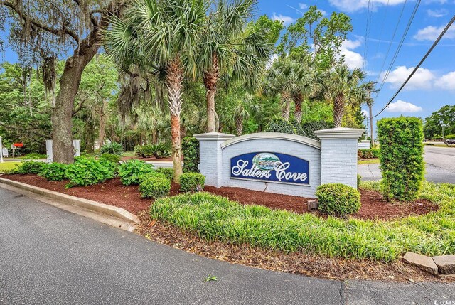 521 Bay Dr, Garden City Beach, SC 29576 - view of community / neighborhood sign