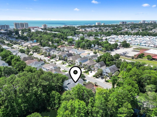 618 5th Ave S, North Myrtle Beach, SC 29582 - aerial view of residential area with a nearby body of water