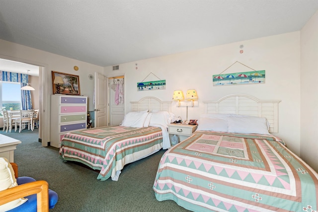 2801 S Ocean Blvd Unit 941, North Myrtle Beach, SC 29582 - bedroom featuring carpet