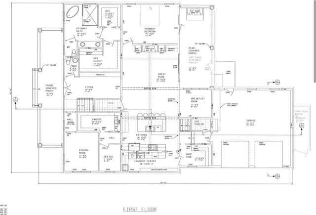 105 Michau Rd, Georgetown, SC 29440 - home floor plan