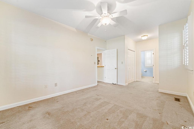 159-1 Weehawka Way Unit 159-1, Pawleys Island, SC 29585 - unfurnished bedroom featuring carpet flooring, baseboards, a closet, and a ceiling fan