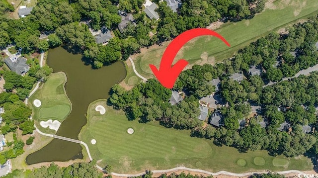 159-1 Weehawka Way Unit 159-1, Pawleys Island, SC 29585 - view of property location with a tree filled landscape and a golf course