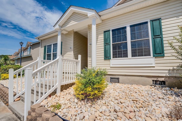 702 Beach Walk Pl Unit 702, Myrtle Beach, SC 29577 - doorway to property featuring crawl space