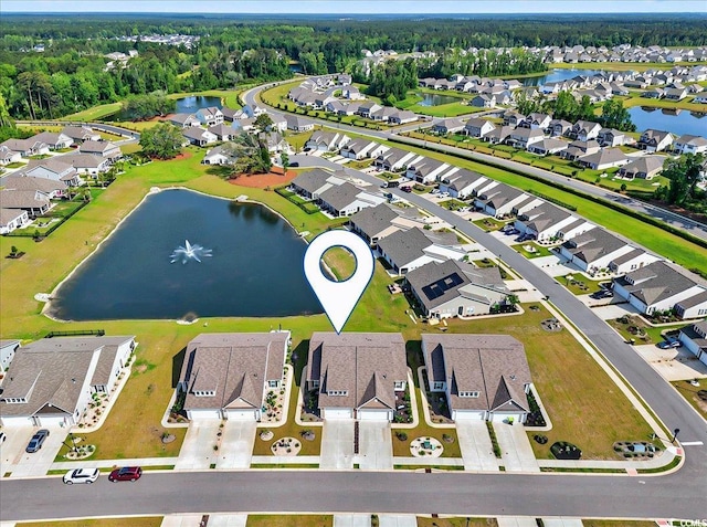 1631 Hepburn Dr, Little River, SC 29566 - aerial view of property's location featuring a nearby body of water and nearby suburban area
