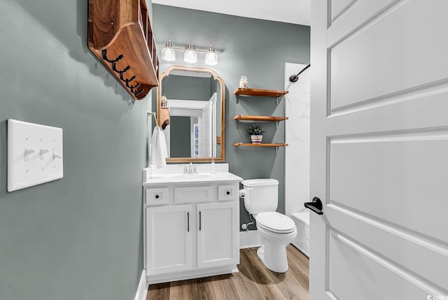 103 Pigeon Forge Ct, Murrells Inlet, SC 29576 - full bathroom featuring vanity, wood finished floors, and tub / shower combination