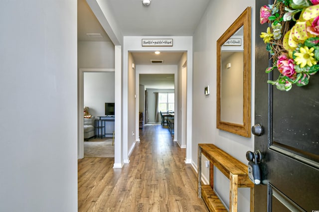 2315 Blackthorn Dr, Conway, SC 29526 - entryway featuring light wood-style flooring and baseboards