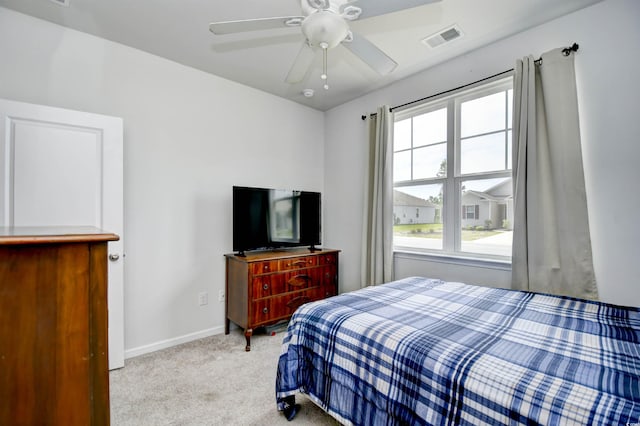 2315 Blackthorn Dr, Conway, SC 29526 - carpeted bedroom featuring baseboards and ceiling fan