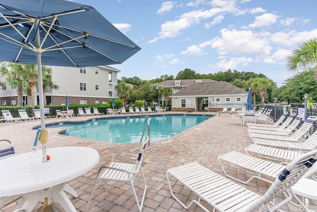 6253 Catalina Dr Unit 1523, North Myrtle Beach, SC 29582 - community pool with a patio