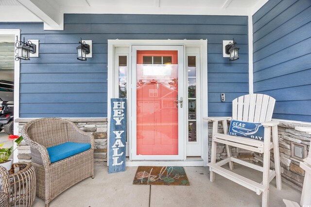 1008 Mary Read Dr, North Myrtle Beach, SC 29582 - property entrance with a porch