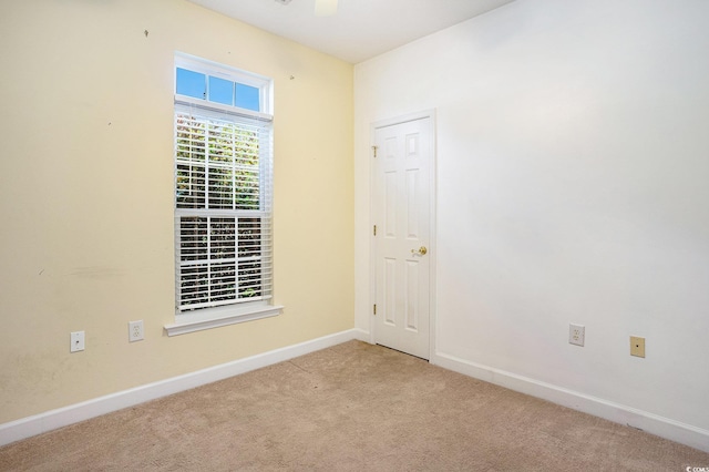 264 La Patos Dr, Myrtle Beach, SC 29588 - empty room with carpet flooring, baseboards, and a ceiling fan