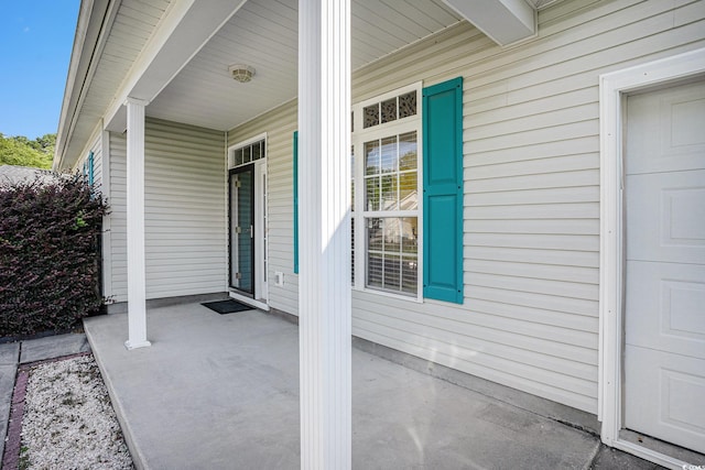 264 La Patos Dr, Myrtle Beach, SC 29588 - view of exterior entry with covered porch