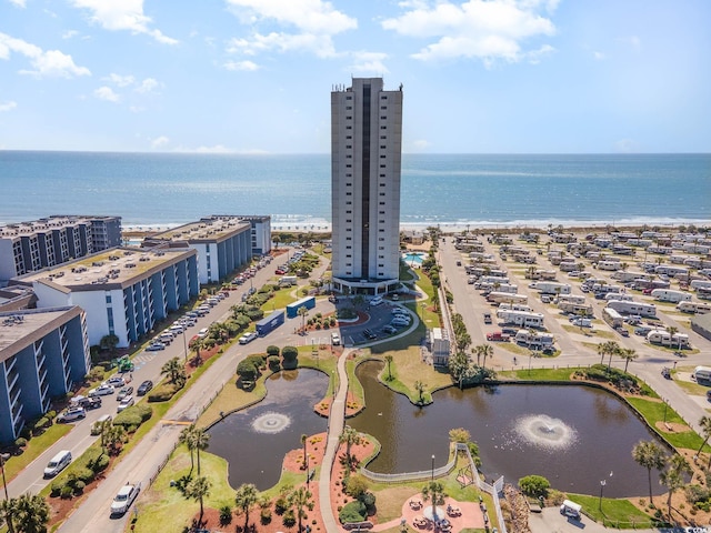 5905 S Kings Hwy Unit 605, Myrtle Beach, SC 29575 - bird's eye view of a large body of water