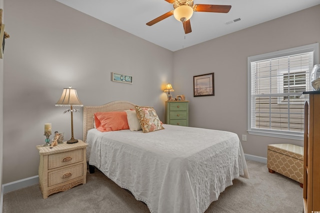 4319 Grande Harbour Blvd, Little River, SC 29566 - bedroom with carpet floors, baseboards, and a ceiling fan