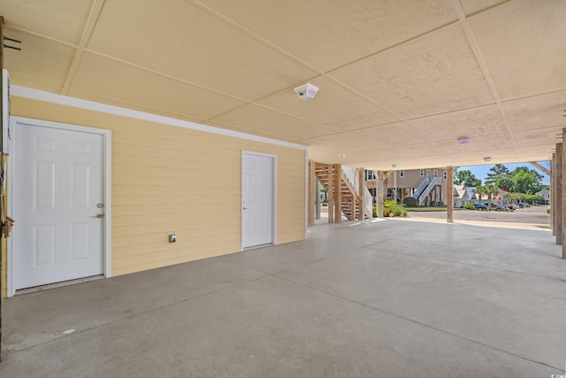 4319 Grande Harbour Blvd, Little River, SC 29566 - garage featuring a carport