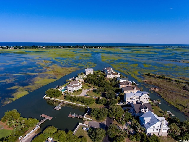 113 Trotter Trl, Georgetown, SC 29440 - aerial view of property and surrounding area featuring a large body of water