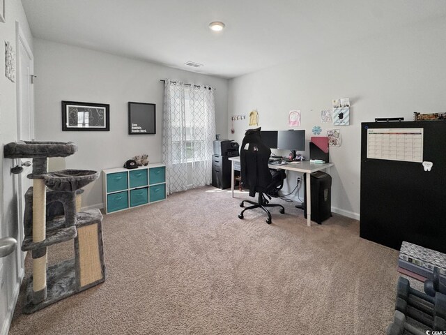 2230 Ainsley Dr, Little River, SC 29566 - office area featuring carpet flooring