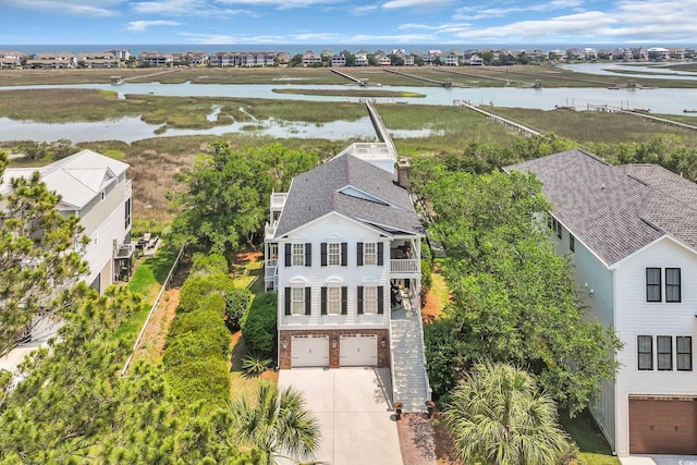 92 High Hammock Way, Pawleys Island, SC 29585 - view from above of property featuring a nearby body of water