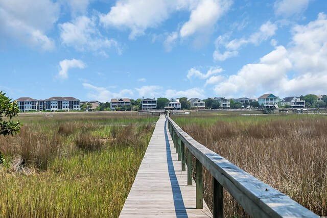 92 High Hammock Way, Pawleys Island, SC 29585 - dock area featuring a residential view