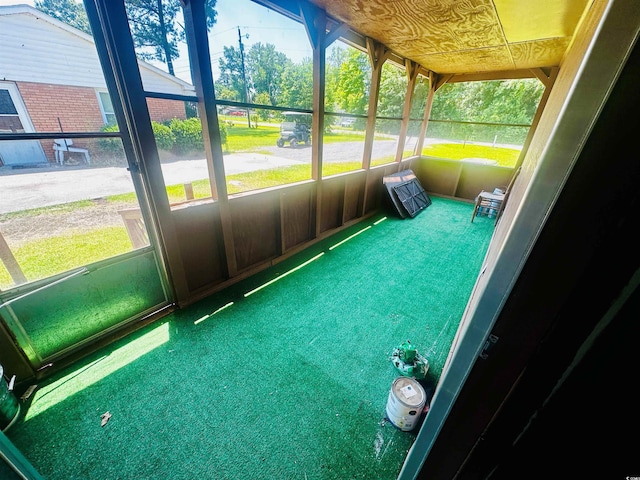 704 W Alder St, Andrews, SC 29510 - unfurnished sunroom featuring plenty of natural light