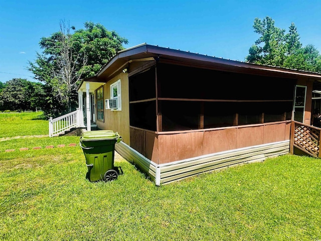 704 W Alder St, Andrews, SC 29510 - view of side of property featuring a yard and cooling unit