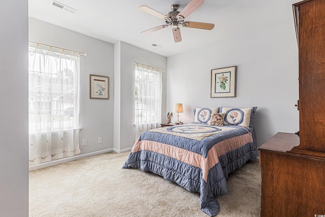 364 Palm Lakes Blvd, Little River, SC 29566 - carpeted bedroom featuring a ceiling fan and baseboards