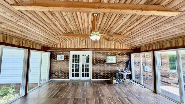 6805 Mclaurin Rd, Mullins, SC 29574 - view of unfurnished sunroom