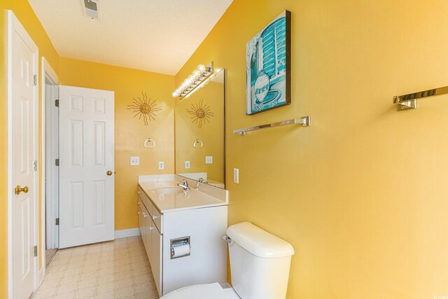 4280 Santolina Way Unit C, Murrells Inlet, SC 29576 - bathroom featuring toilet, tile patterned floors, vanity, and baseboards
