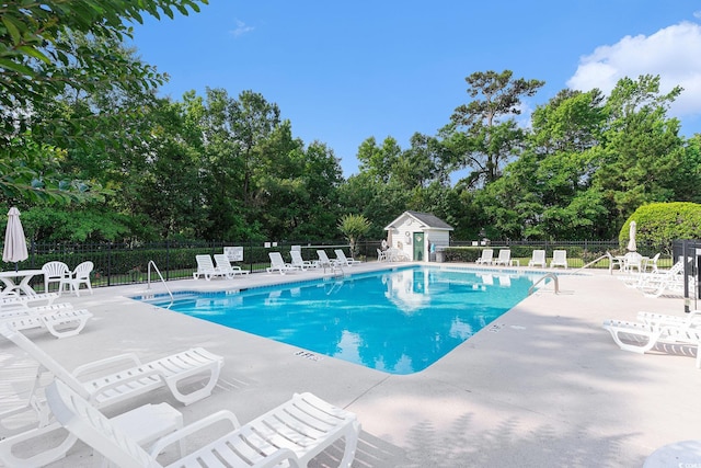 4280 Santolina Way Unit C, Murrells Inlet, SC 29576 - community pool featuring a patio and view of scattered trees