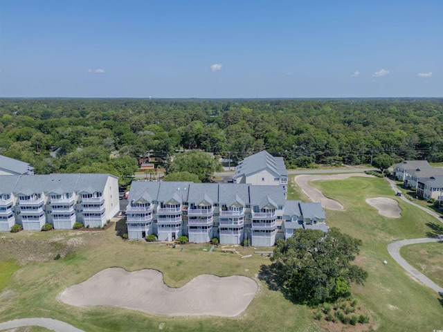 1912 Goose Creek Rd SW Unit 4302, Ocean Isle Beach, NC 28469 - bird's eye view of a heavily wooded area and a local golf course