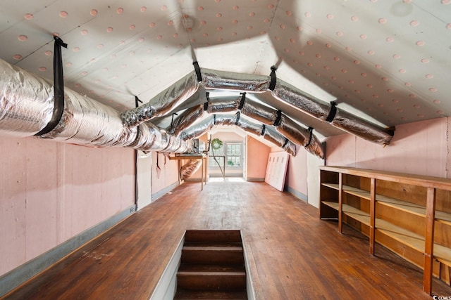 401 S Nichols St, Nichols, SC 29581 - view of unfinished attic
