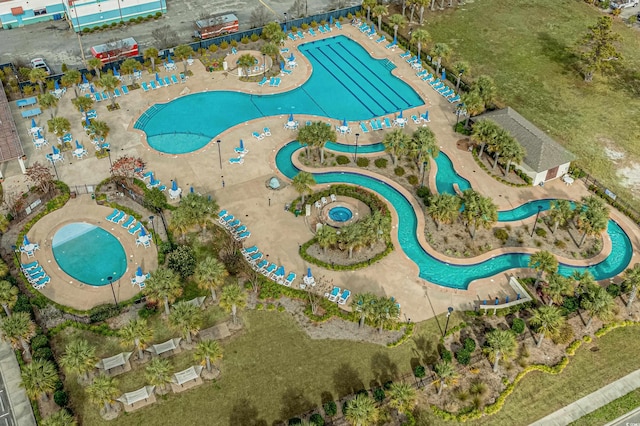 861 Murray Ave, Myrtle Beach, SC 29577 - view of property location with a pool area