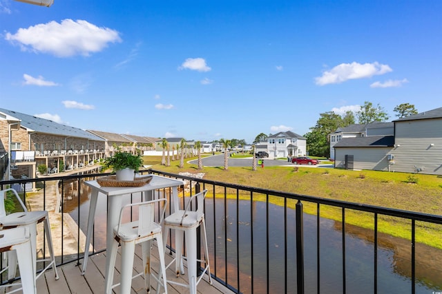 210 Double Eagle Dr Unit B-2, Surfside Beach, SC 29575 - balcony featuring a residential view