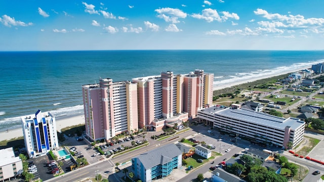 2801 S Ocean Blvd Unit 538, North Myrtle Beach, SC 29582 - drone / aerial view of expansive beach