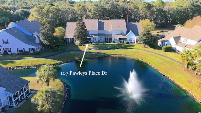 107 Pawleys Place Dr Unit 107, Pawleys Island, SC 29585 - aerial view of a large body of water