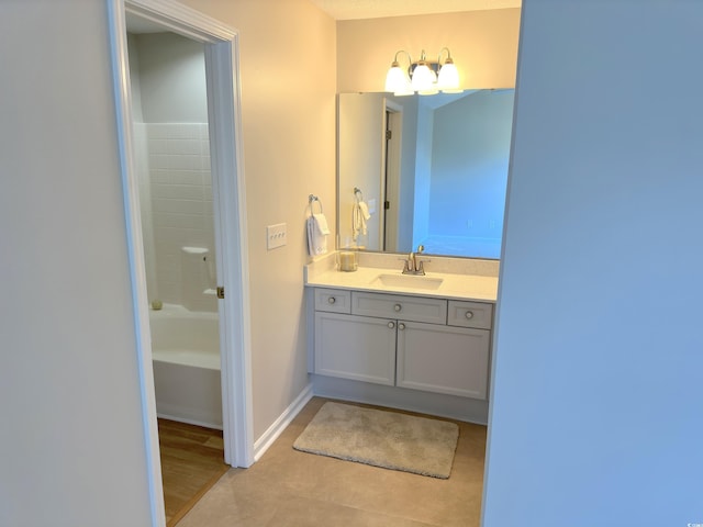 107 Pawleys Place Dr Unit 107, Pawleys Island, SC 29585 - bathroom featuring vanity and baseboards