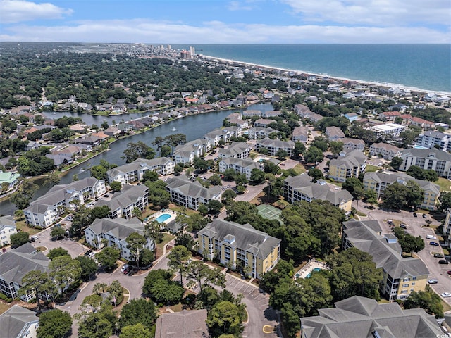 601 Hillside Dr N Unit 2135, North Myrtle Beach, SC 29582 - aerial overview of property's location with a large body of water and nearby suburban area