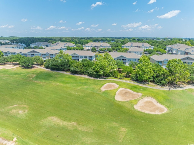 6203 Catalina Dr Unit 1333, North Myrtle Beach, SC 29582 - aerial perspective of suburban area featuring a golf course