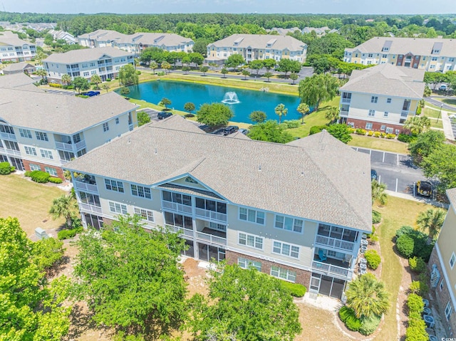 6203 Catalina Dr Unit 1333, North Myrtle Beach, SC 29582 - aerial perspective of suburban area featuring a nearby body of water