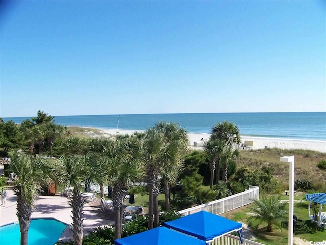 5300 N Ocean Blvd Unit 306, Myrtle Beach, SC 29577 - water view with local beach