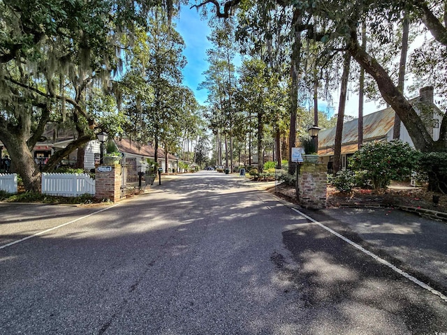 251 Egret Run Ln Unit 1122, Pawleys Island, SC 29585 - view of asphalt street with street lights