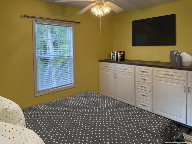 251 Egret Run Ln Unit 1122, Pawleys Island, SC 29585 - carpeted bedroom with a ceiling fan