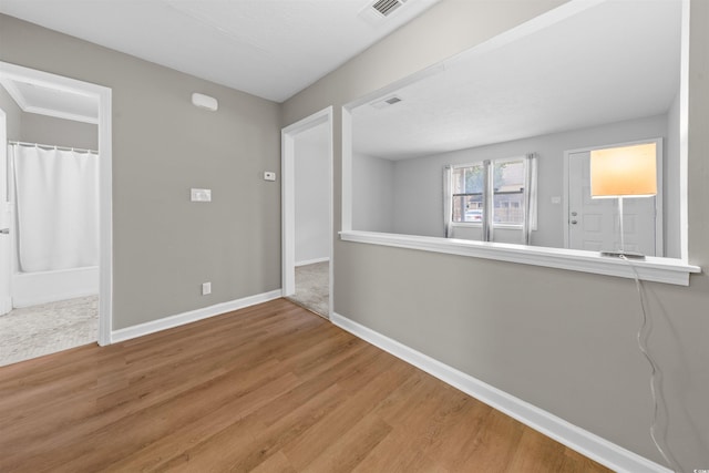 755 Burcale Rd Unit E-3, Myrtle Beach, SC 29579 - empty room with wood finished floors and baseboards